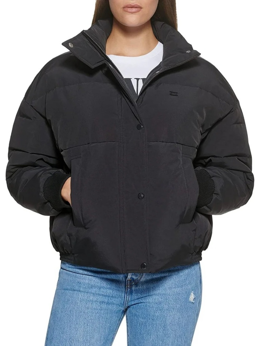 Levi's Women's Cinch Waist Puffer Jacket